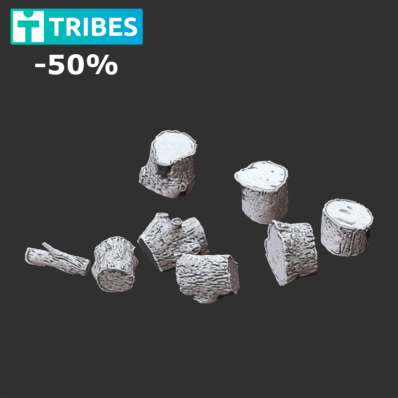 Orc Camp tree stumps